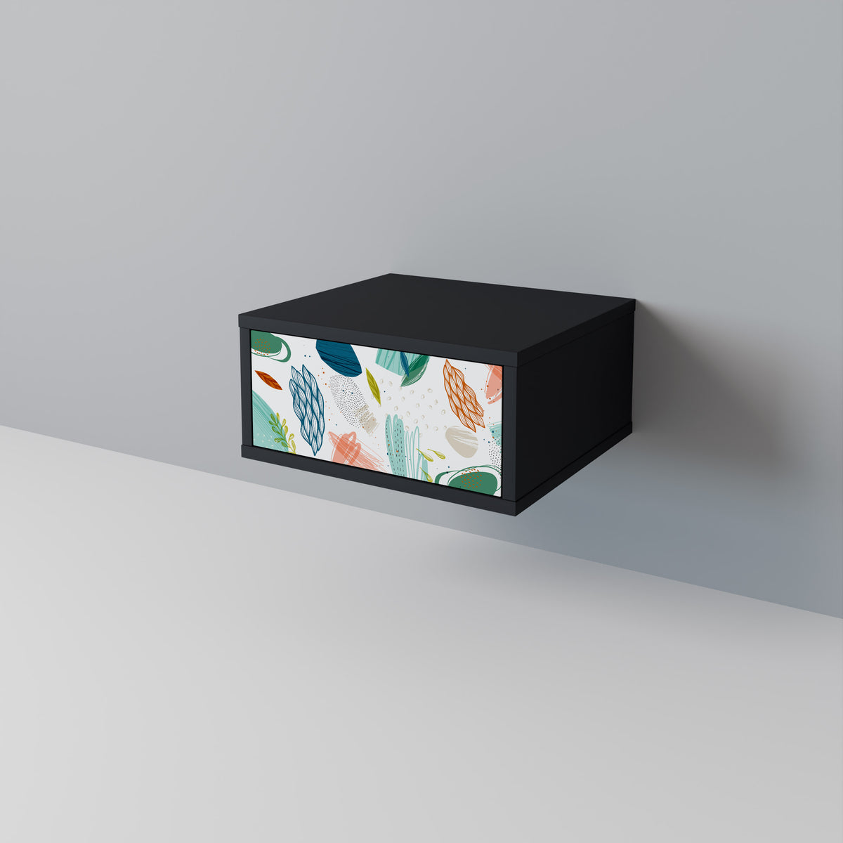 BOTANICAL HURRICANE Nightstand with Drawer