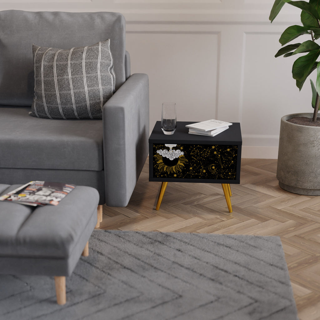 STELLAR CONSTELLATIONS Κομοδίνο με συρτάρι