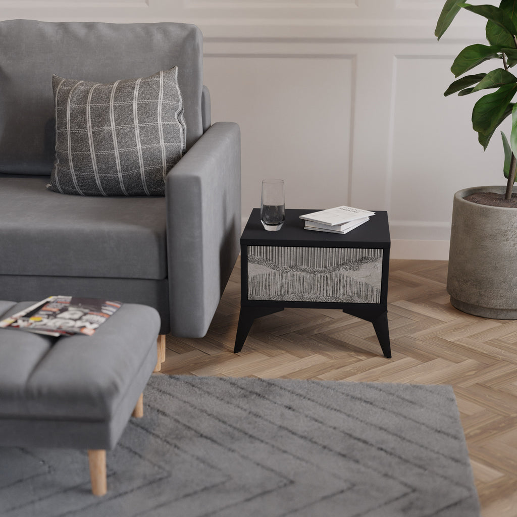 GRAIN LINES Nightstand