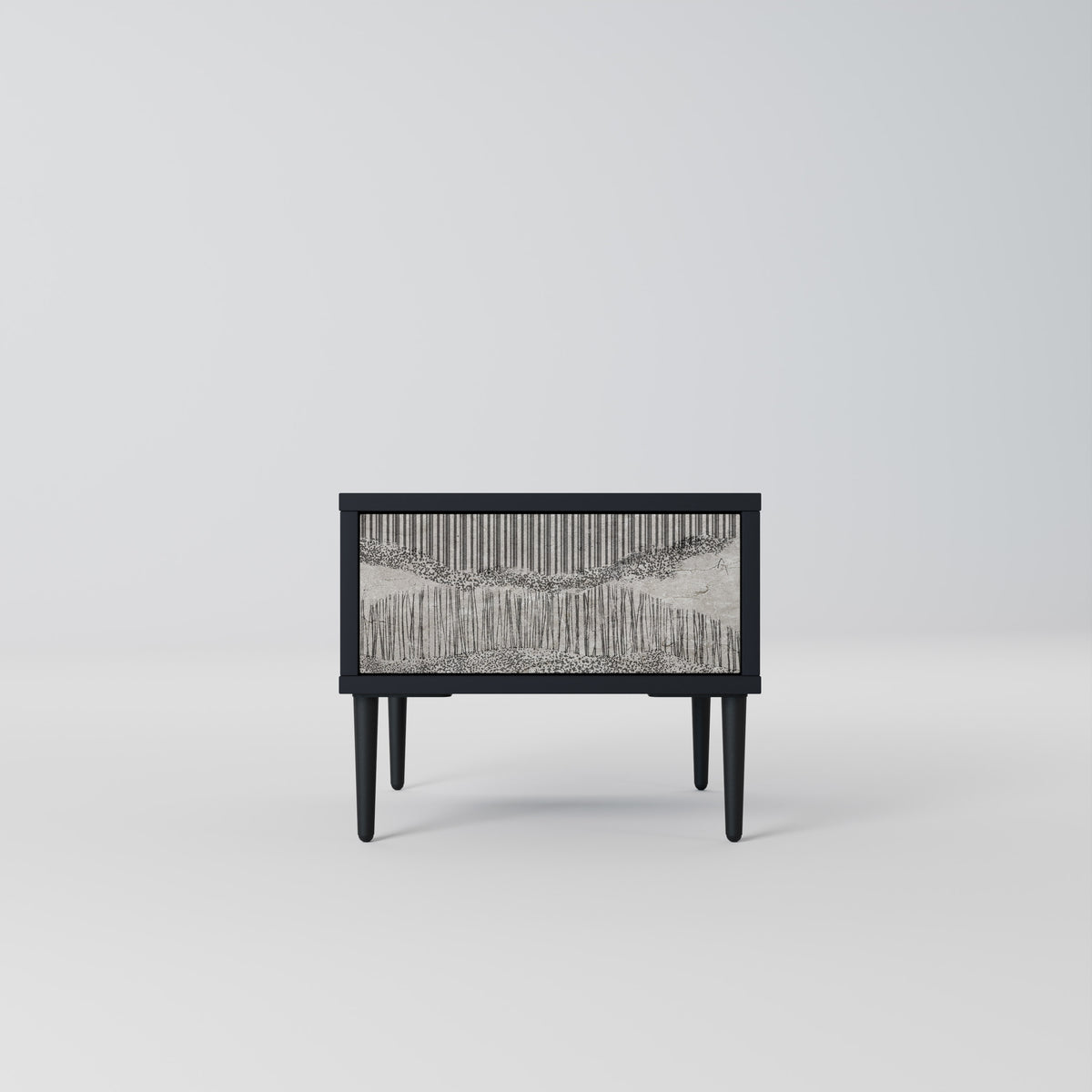 GRAIN LINES Κομοδίνο με συρτάρι