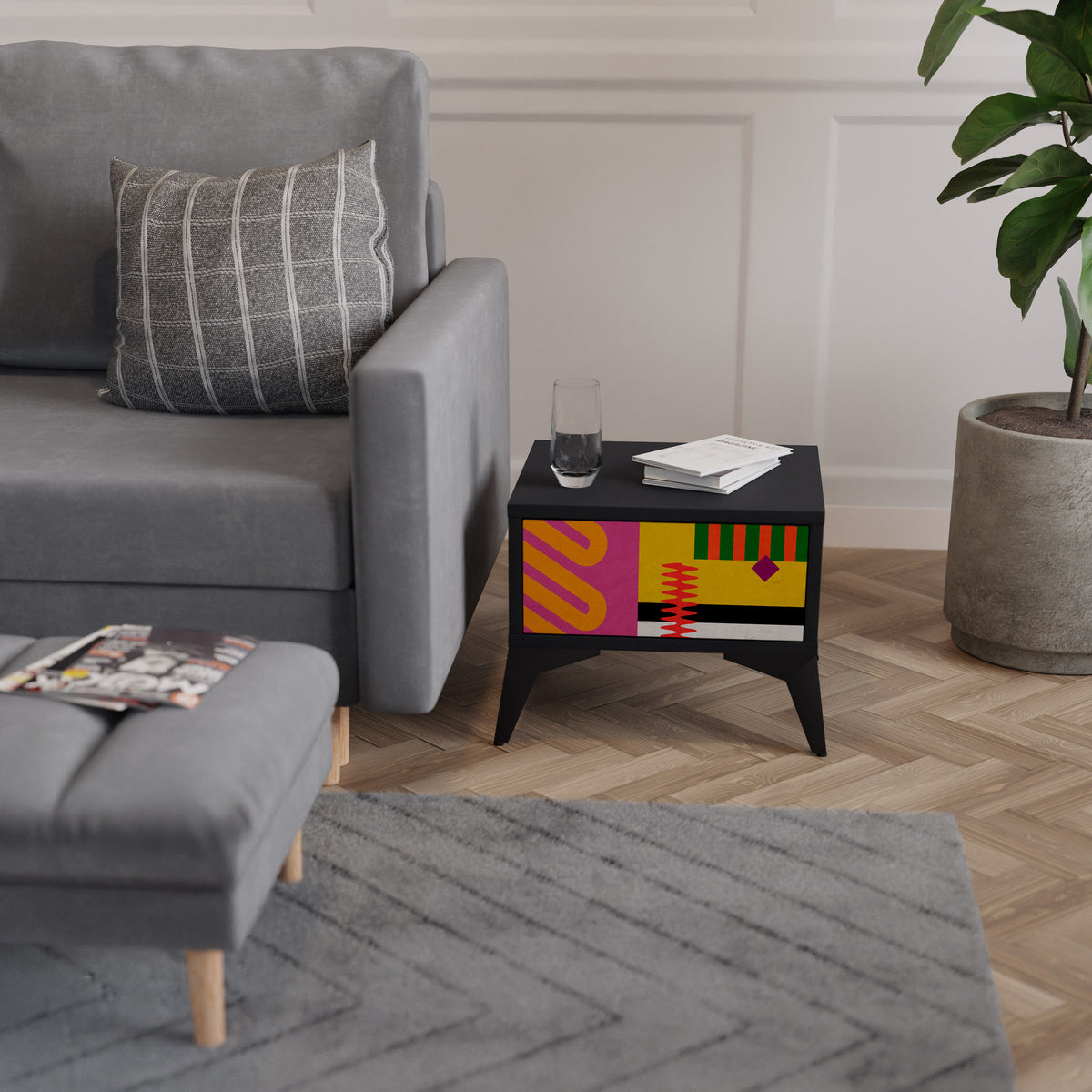 VIVID ART Nightstand