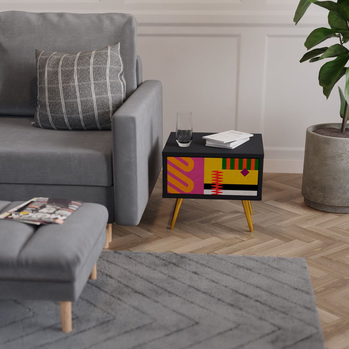 VIVID ART Nightstand