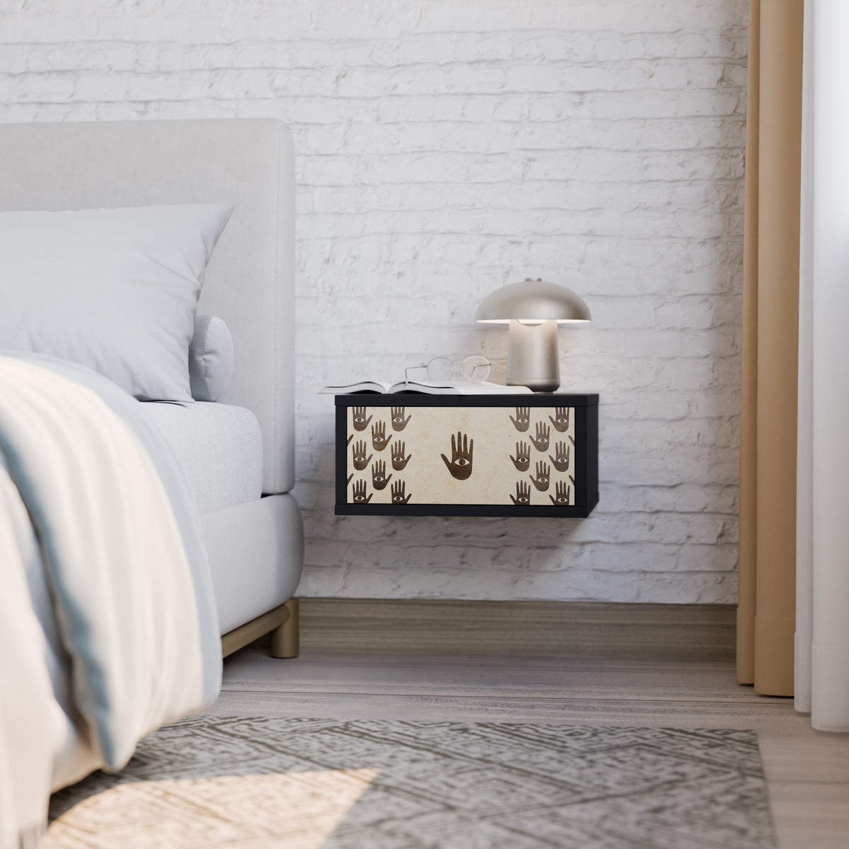 SEE MORE Κομοδίνο με συρτάρι