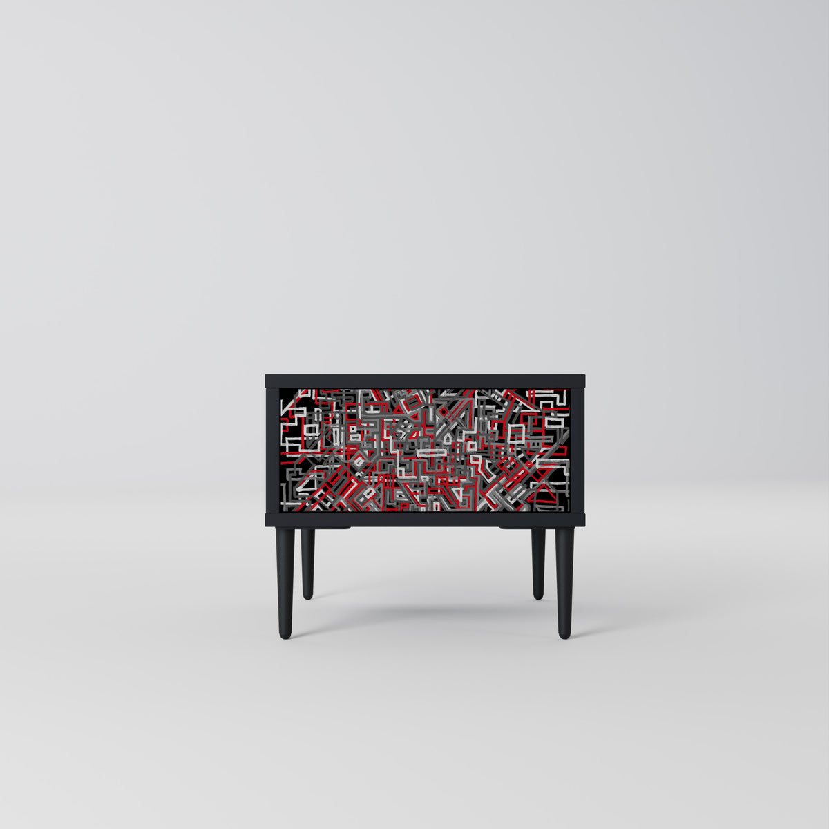 BROKEN LINES Κομοδίνο με συρτάρι