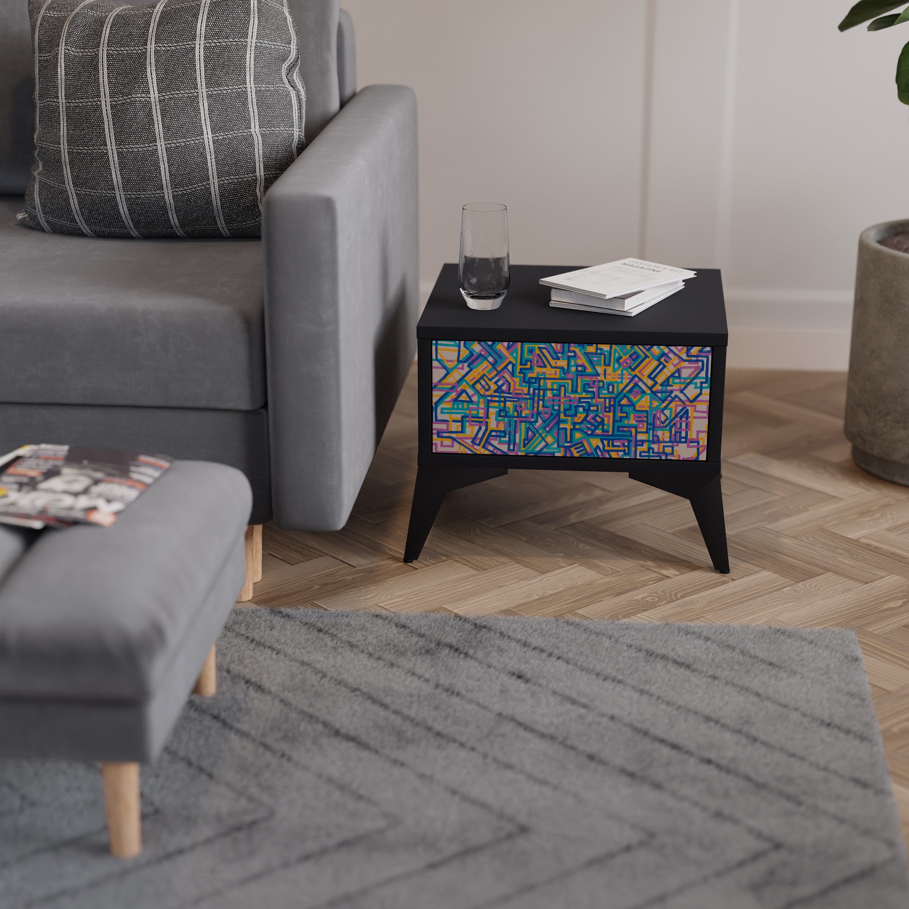 MEMORIES MAP Sängbord 