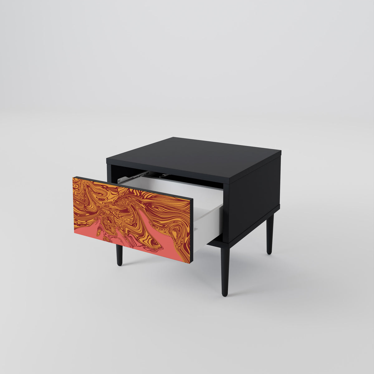 FLOATING THOUGHTS Nightstand with Drawer