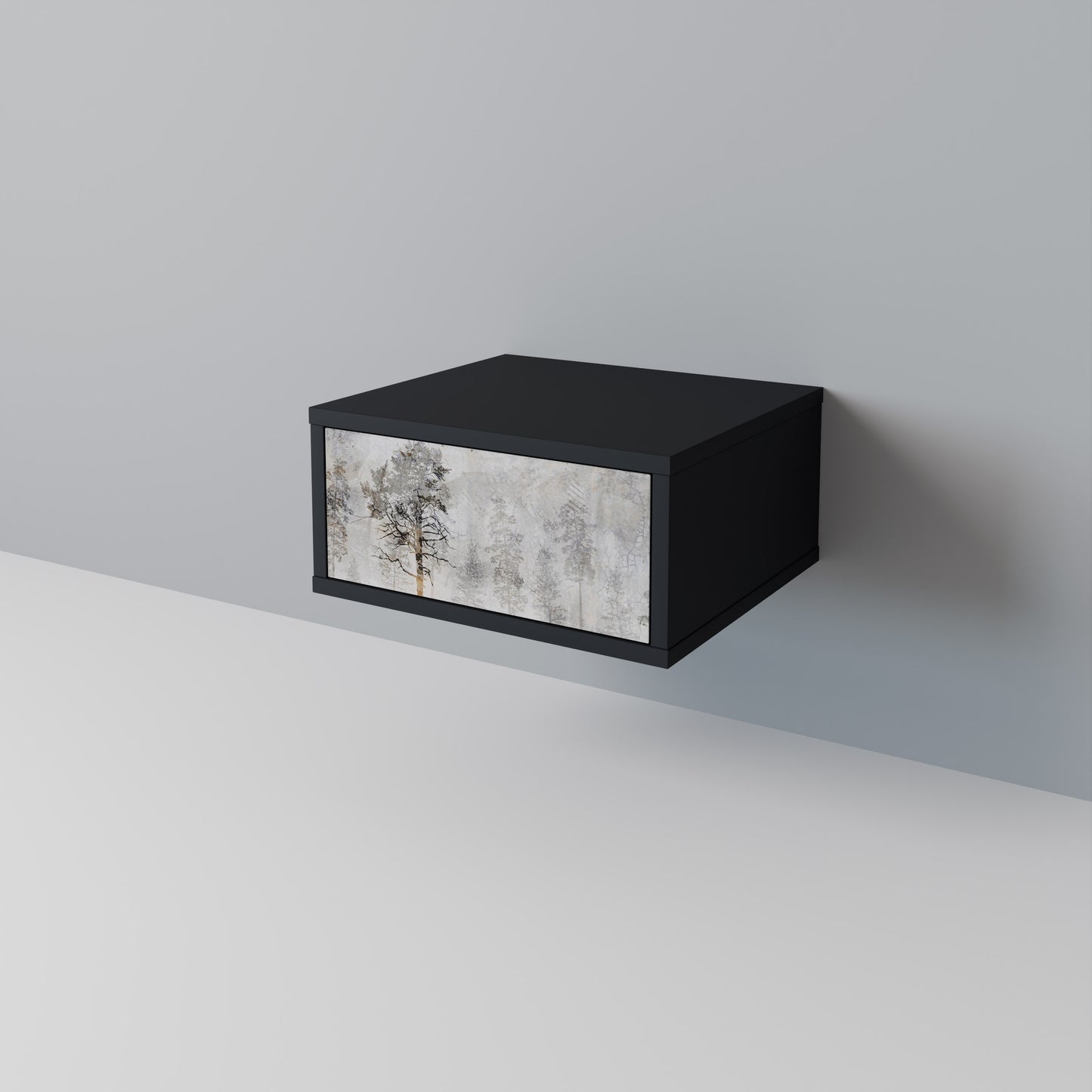 FADE IN THE TREES Nightstand with Drawer