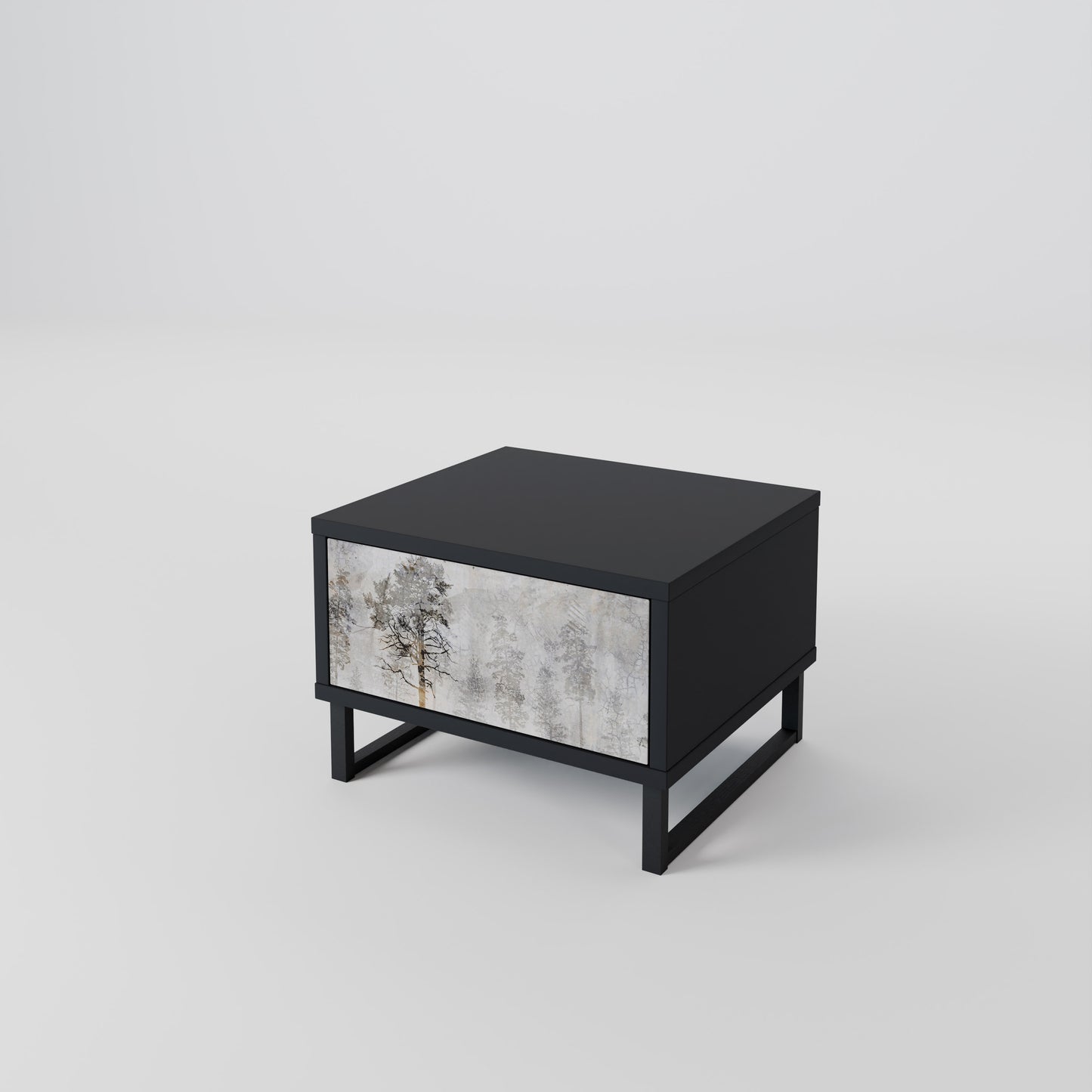 FADE IN THE TREES Nightstand with Drawer