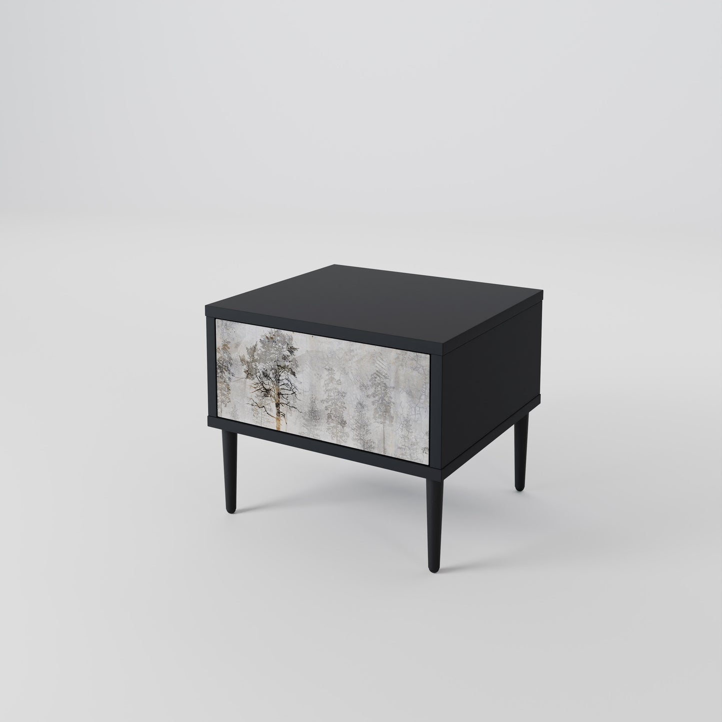 FADE IN THE TREES Nightstand with Drawer
