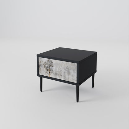 FADE IN THE TREES Nightstand with Drawer