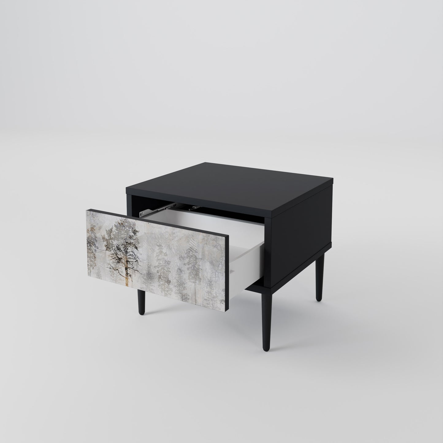FADE IN THE TREES Nightstand with Drawer