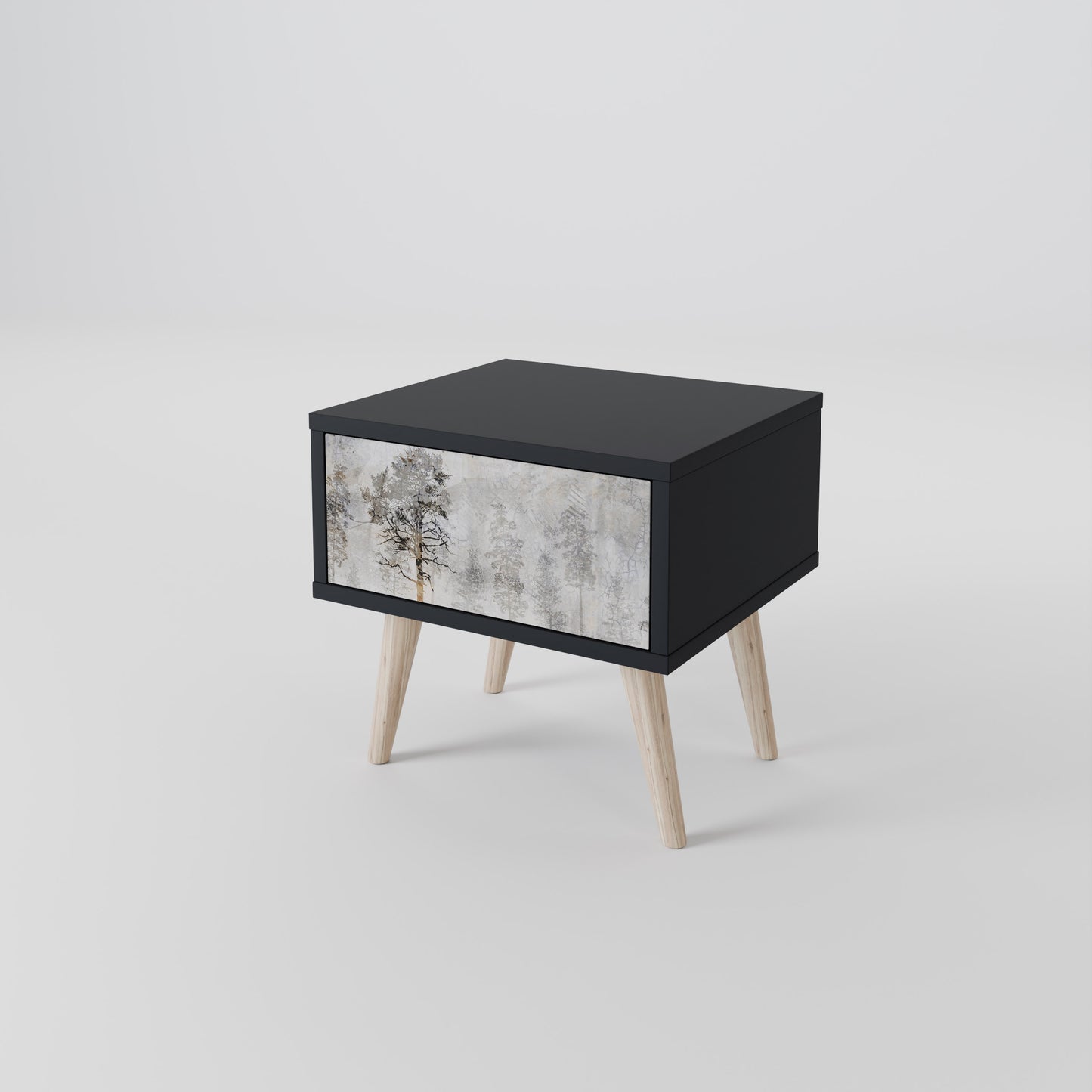 FADE IN THE TREES Nightstand with Drawer