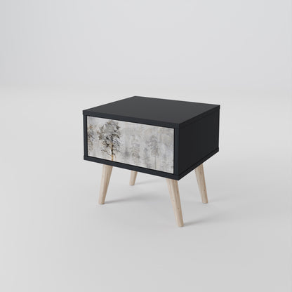 FADE IN THE TREES Nightstand with Drawer
