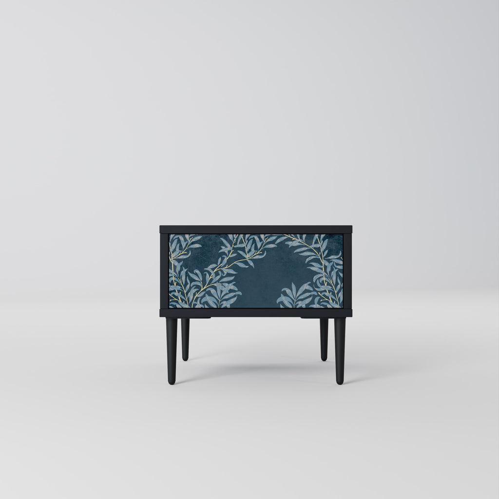 BLUE LEAVES Nightstand