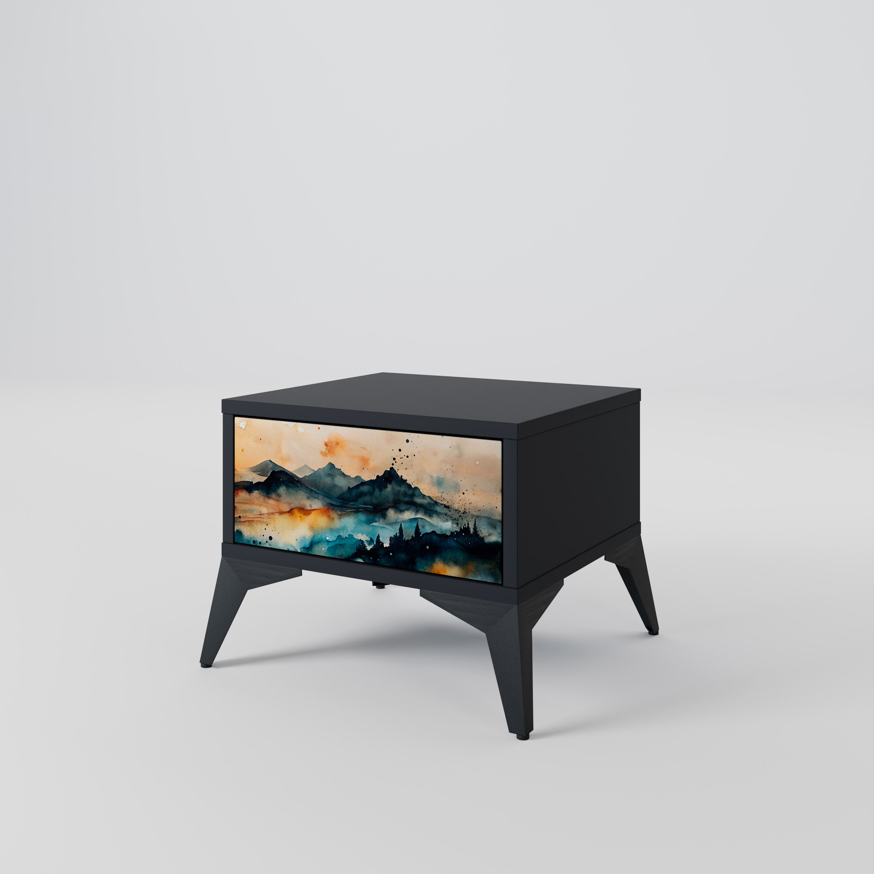 OMINOUS MOUNTAINS Sängbord 