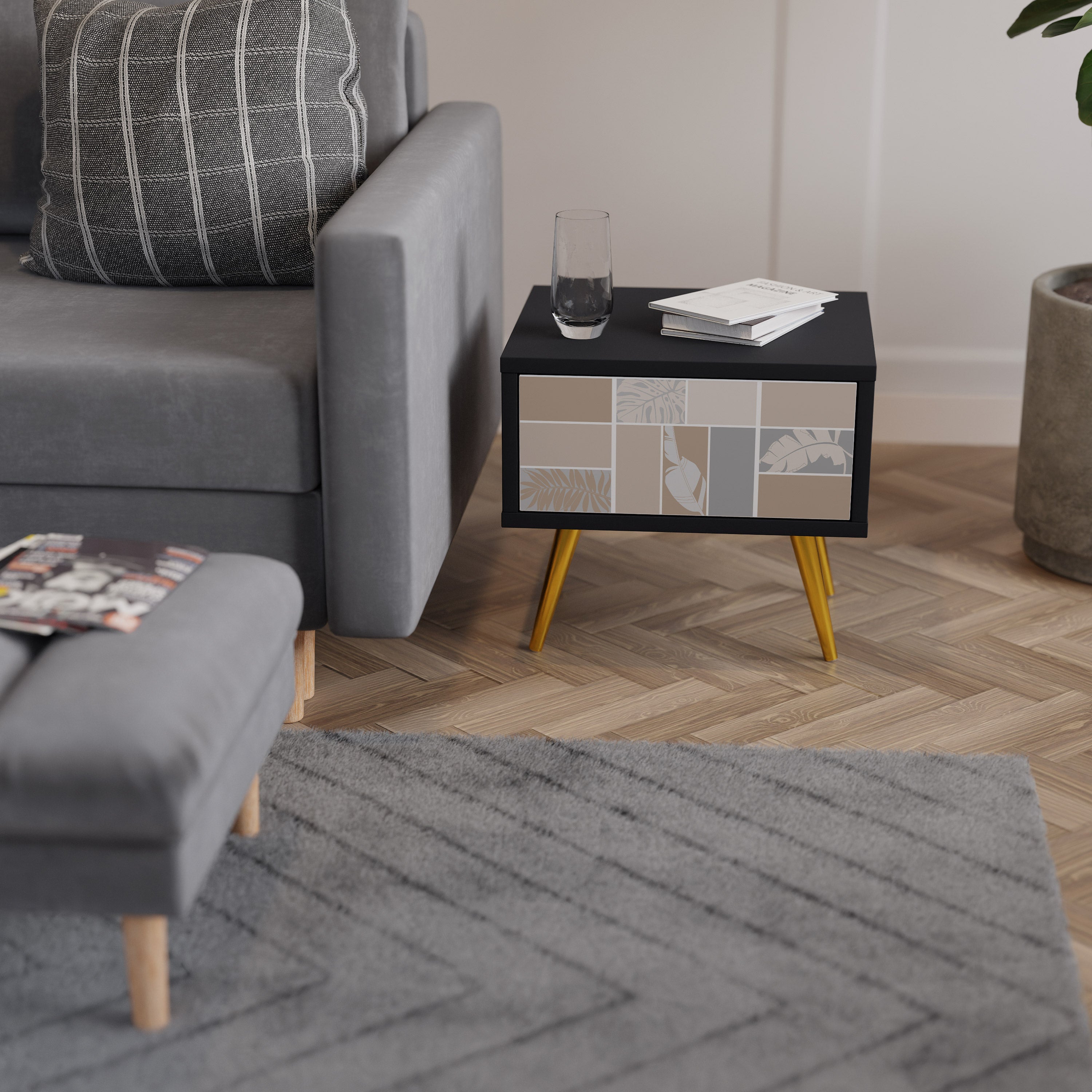 TROPICAL SHAPES Nightstand