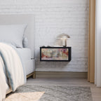 VEILED SUMMIT Nightstand with Drawer