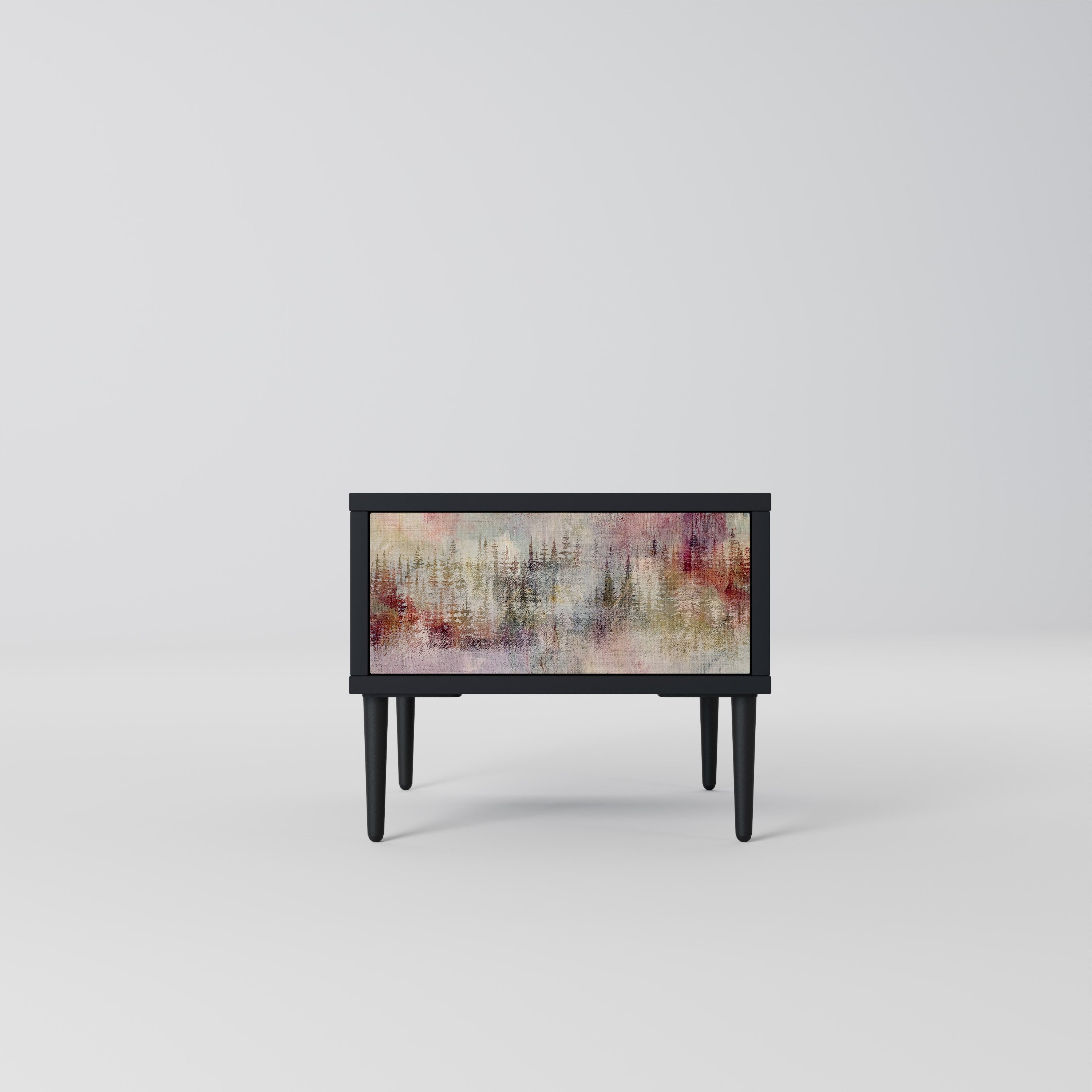 VEILED SUMMIT Nightstand with Drawer