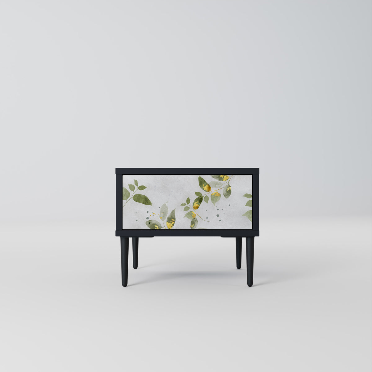 ELEGANT BOTANICS Κομοδίνο με συρτάρι
