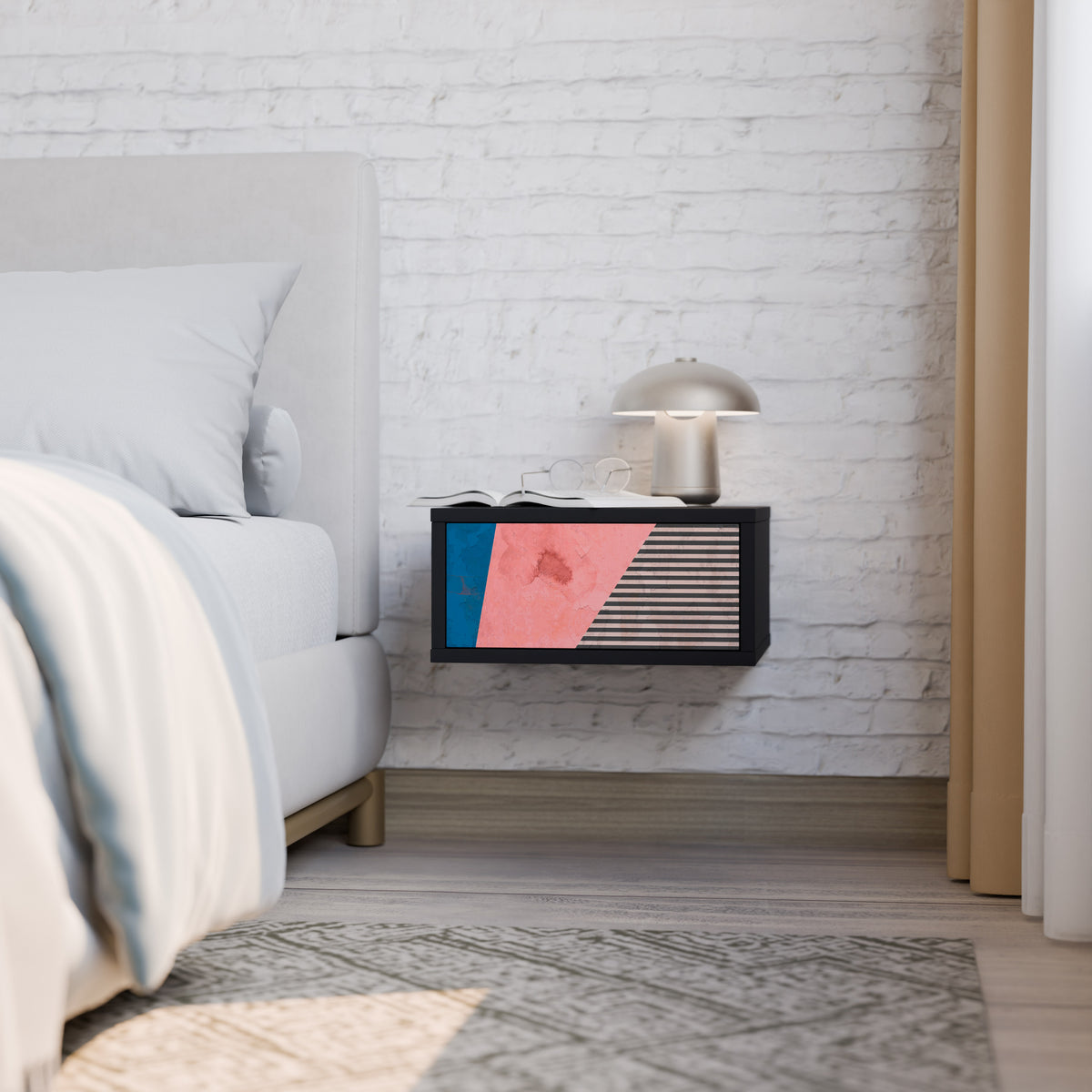 GLAMOROUS STRIPE Sängbord 