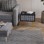 GRAPHITE EYES Mesita de Noche