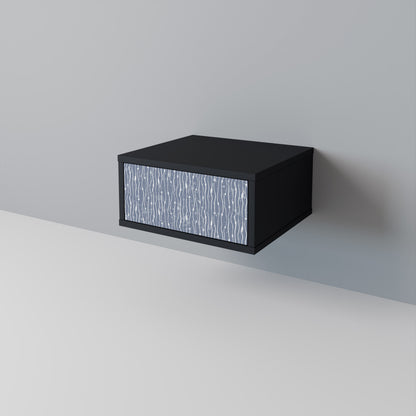 GRAPHITE RAIN Nightstand with Drawer