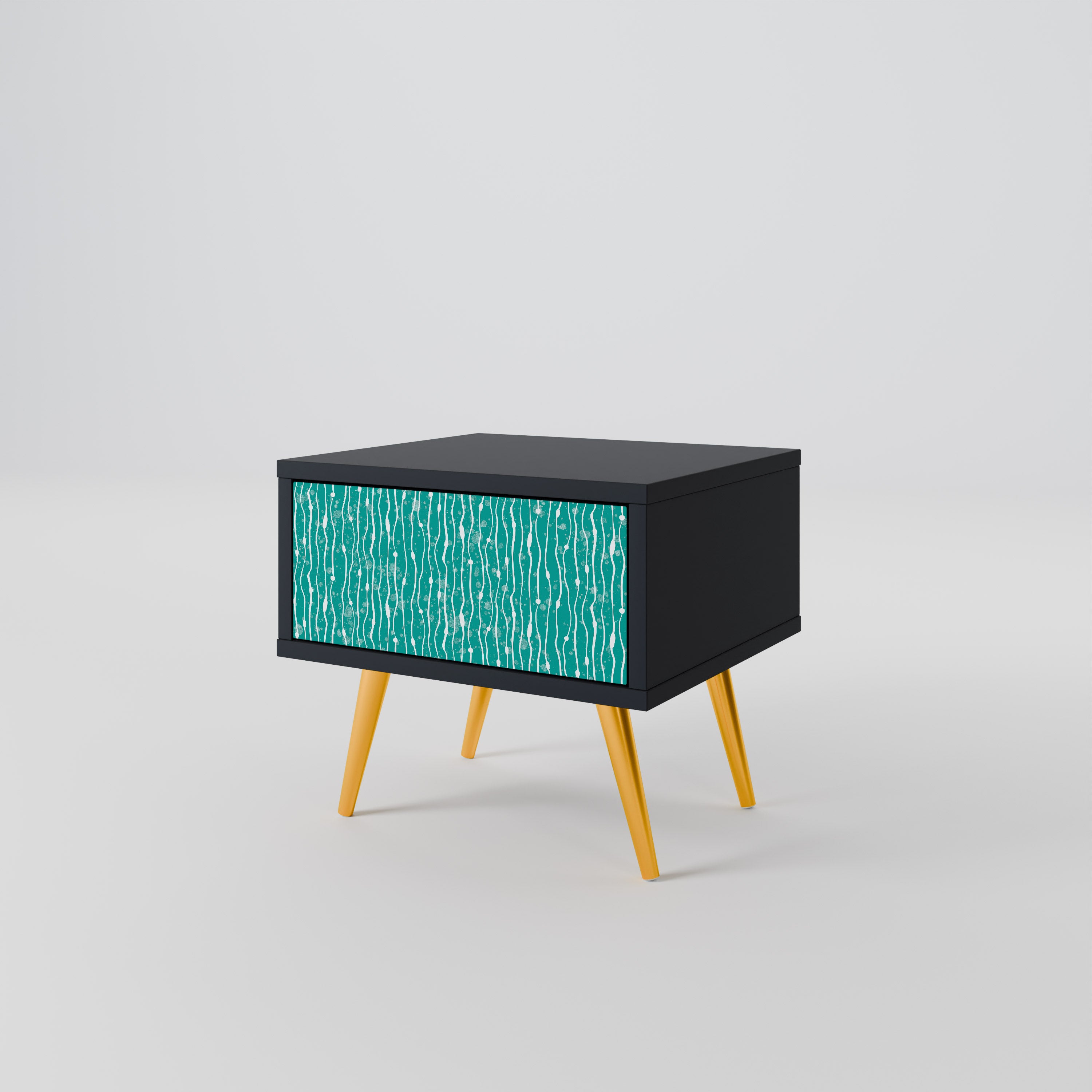 TURQUOISE RAIN Nightstand