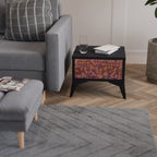 PAINTED SQUARES Mesita de Noche