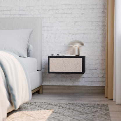 CERAMIC TEXTURE Nightstand with Drawer