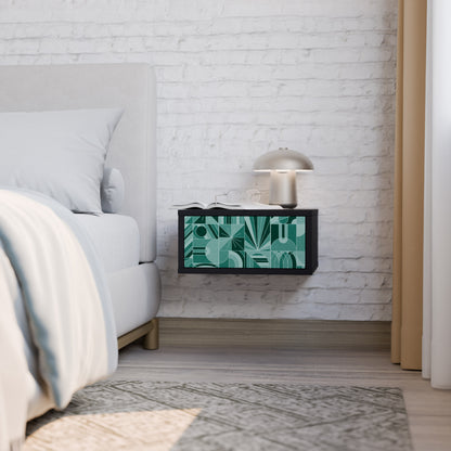 HARMONIC GRID Nightstand with Drawer