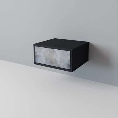 MUTED ARC Nightstand with Drawer