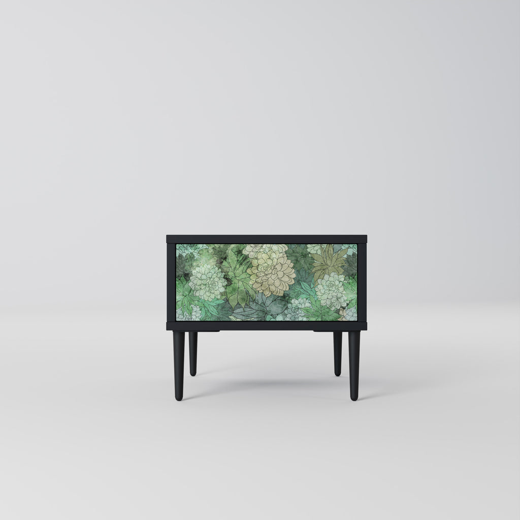 SUCCULENT CLUSTER Κομοδίνο με συρτάρι