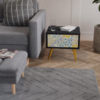 HELLO SPRING Κομοδίνο με συρτάρι