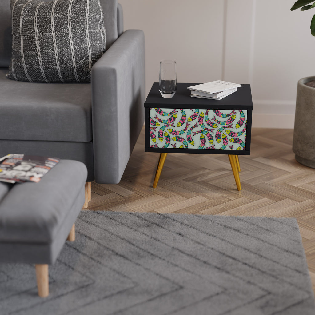 INDIAN FISH Nightstand