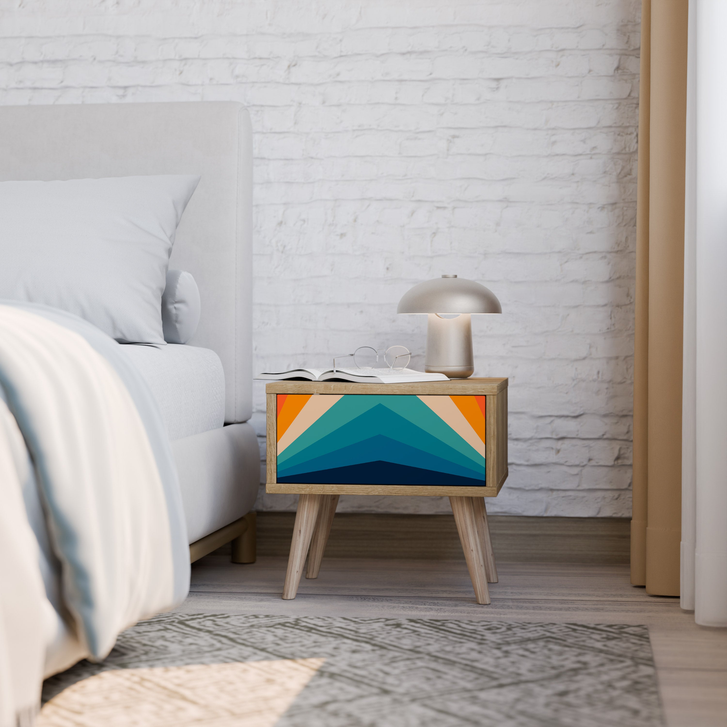 PRISM CONCUSSION Nightstand