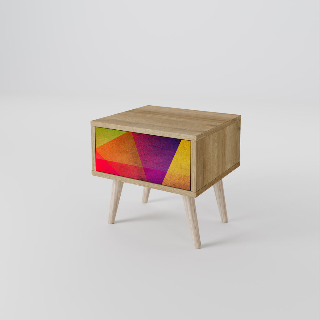 VIVID GEOMETRY Nightstand
