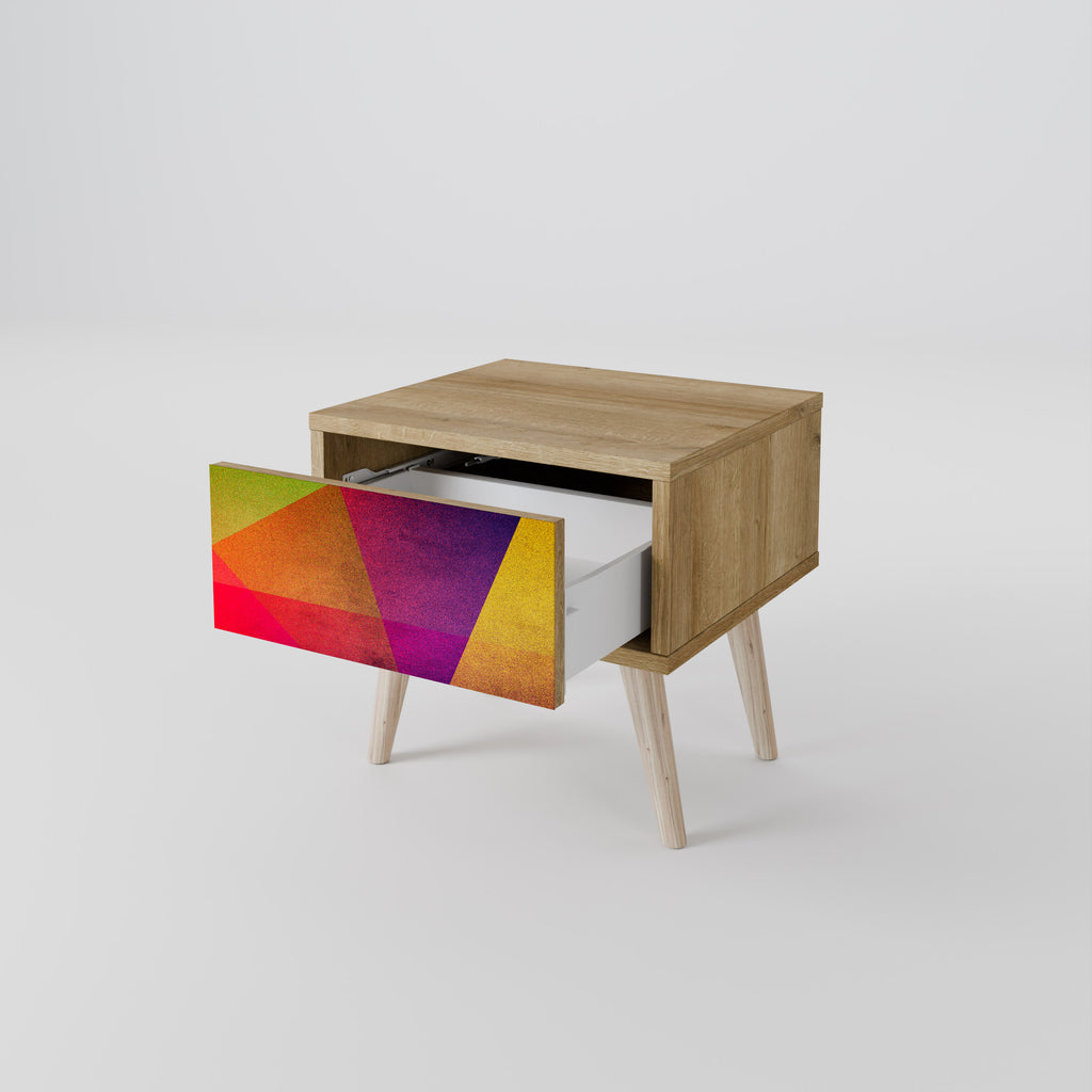 VIVID GEOMETRY Nightstand