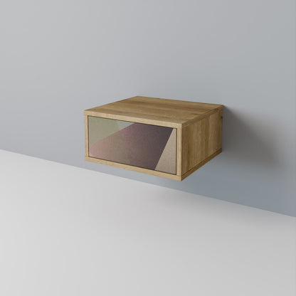BEIGE GEOMETRY Nachttisch