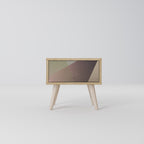 BEIGE GEOMETRY Nightstand