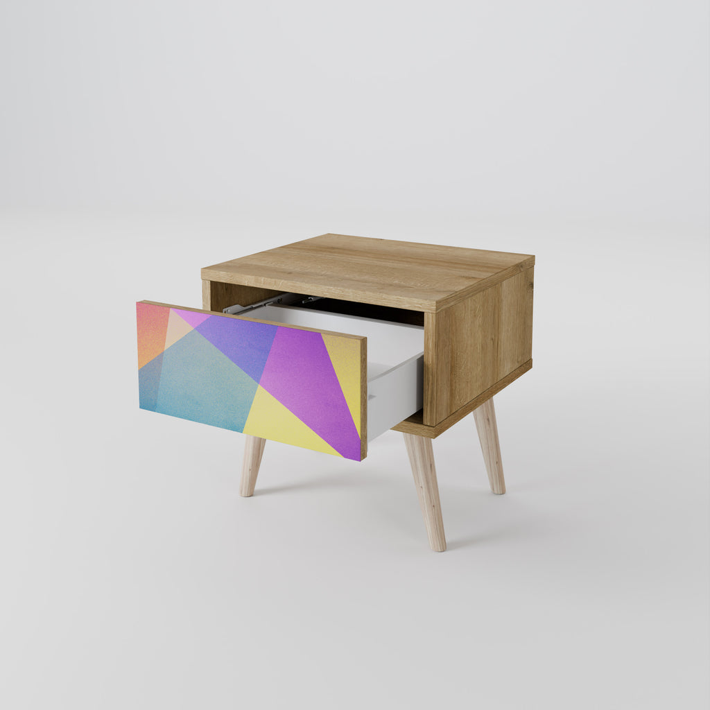 BRIGHT GEOMETRY Nightstand