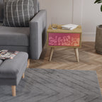 IRREGULAR PINK Mesita de Noche