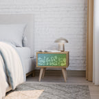 IRREGULAR BLUE Nightstand