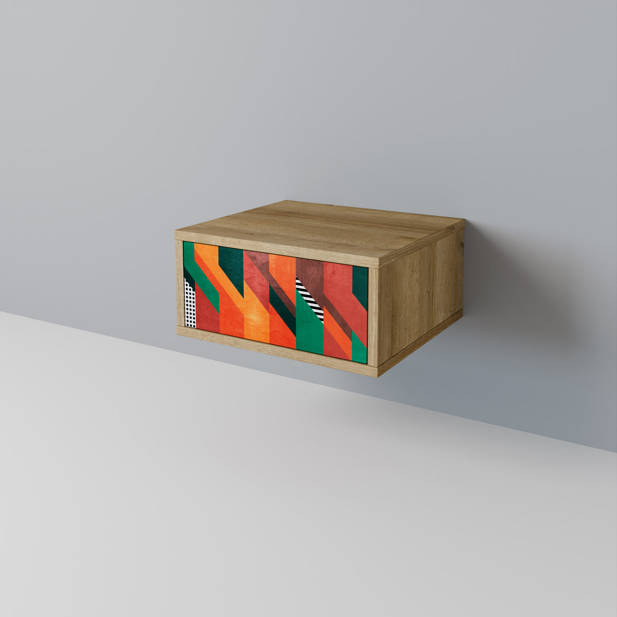 MAKESHIFT ARTISTRY Nightstand with Drawer