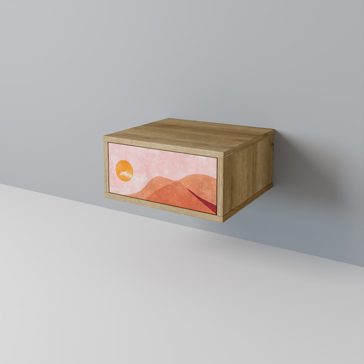 LUMINOUS SUNLIGHT Nightstand with Drawer