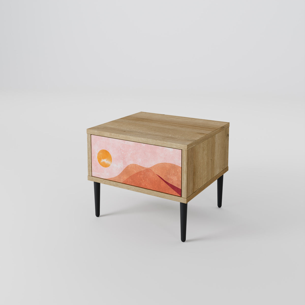 LUMINOUS SUNLIGHT Nightstand with Drawer