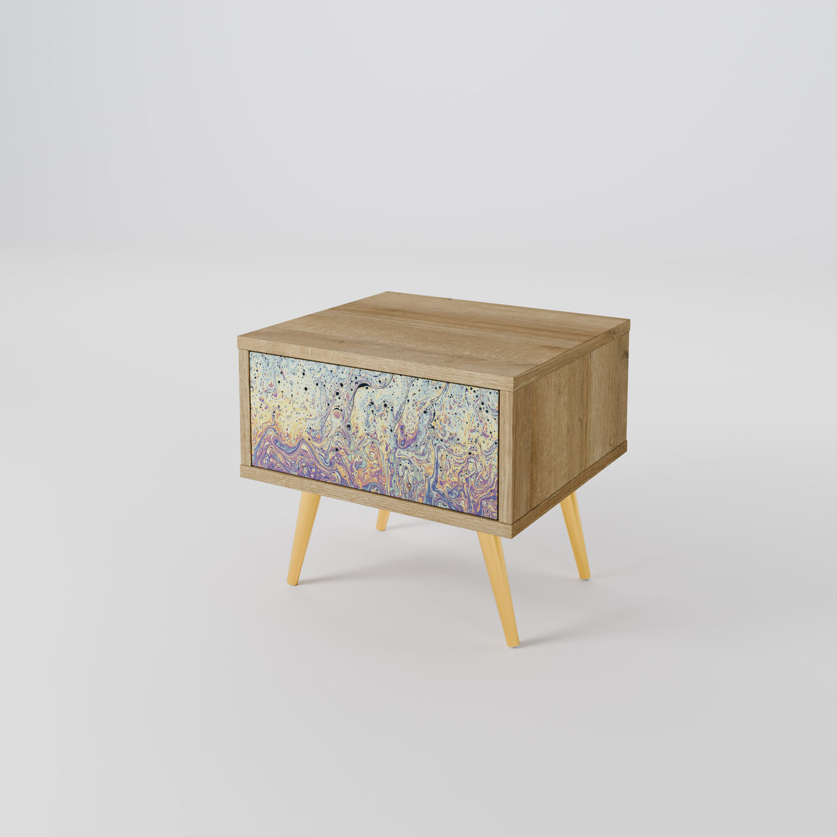 MOSAIC OF COLORS Nightstand with Drawer