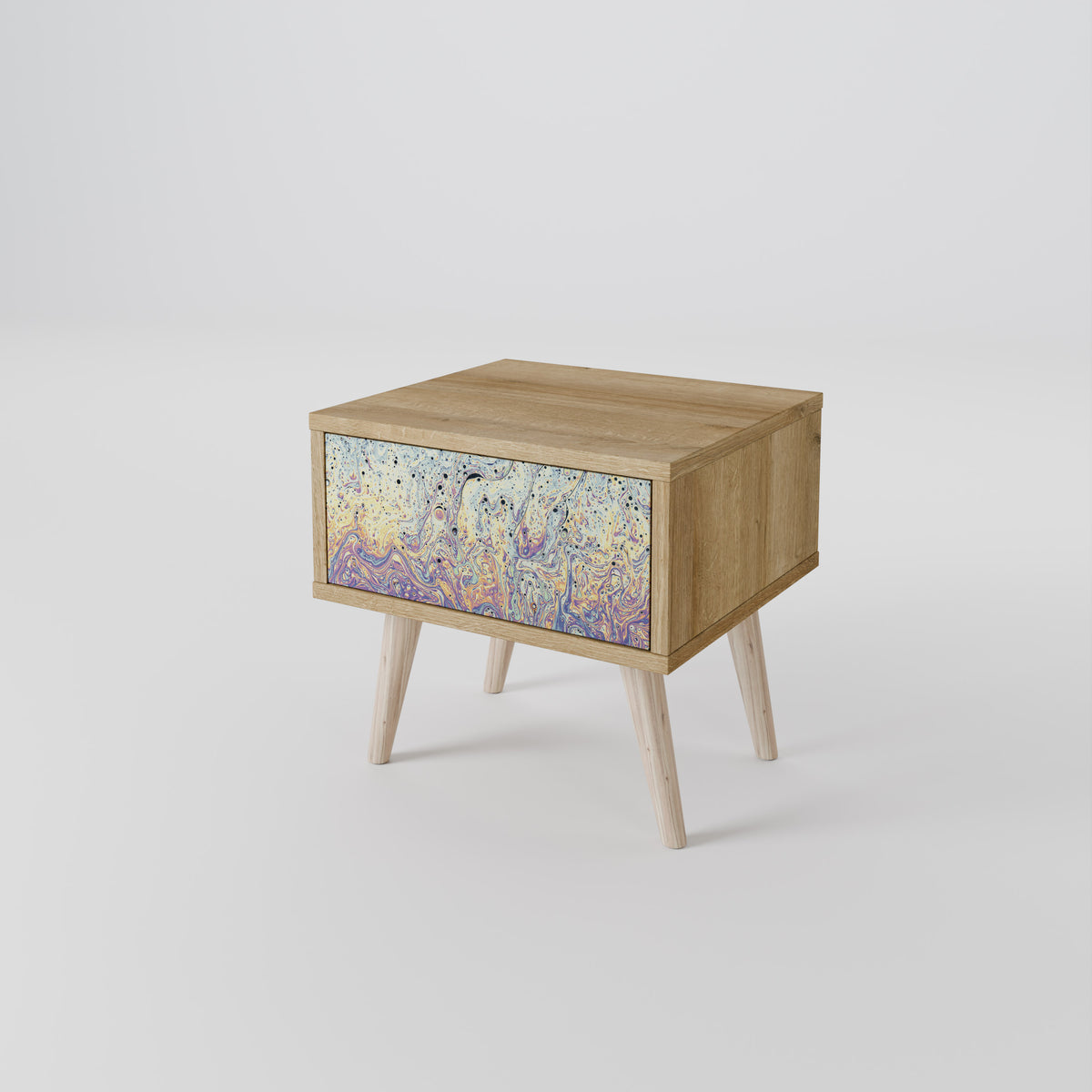 MOSAIC OF COLORS Nightstand with Drawer