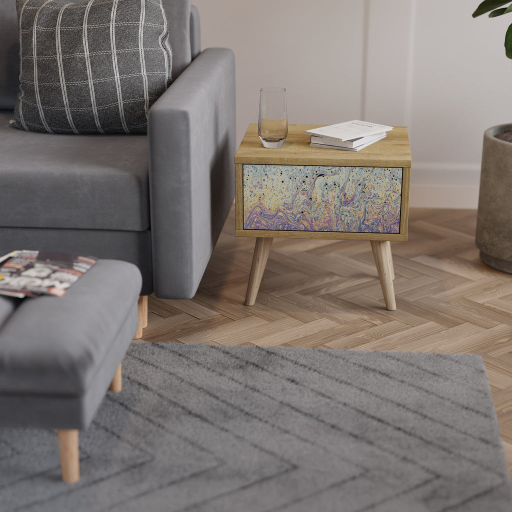 MOSAIC OF COLORS Κομοδίνο με συρτάρι