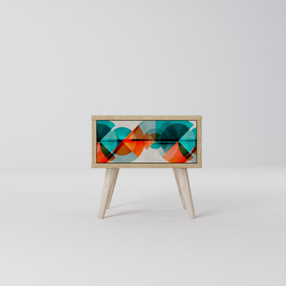 CIRCULAR RHAPSODY Nightstand