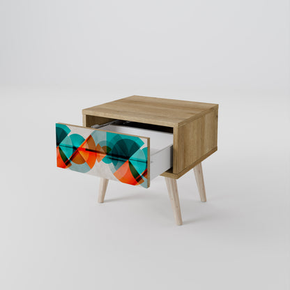 CIRCULAR RHAPSODY Nightstand